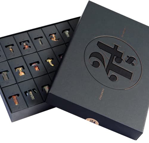 MEIN GENUSS Tee-Adventskalender 2025 I 24 edle Teesorten für 100 Tee-Tassen I Weihnachts-Teekalender I Geschenk für Genießer & Teeliebhaber