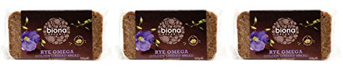 (3 PACK) - Biona - Organic Omega Rye Bread | 500g | 3 PACK BUNDLE