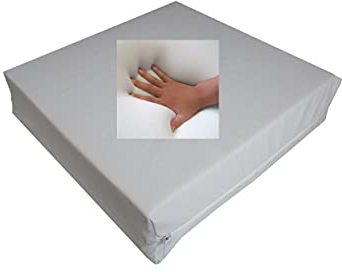 Supply24 since 2004 Orthopädisches Anti Dekubitus Gelschaum-Sitzkissen 40x40x10 cm – Made in Germany | Ergonomisch & druckentlastend | (RG85 (mittel) Kunstleder)