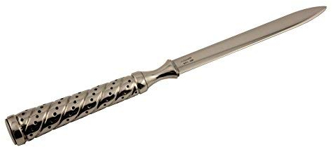 Arfasatti Sterling Silber 925 Brieföffner Golfgriff Handgefertigt in Italien
