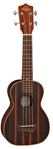 Leho LHUS-ALEB, Sopranukulele, Ebeholz mit Gig Bag