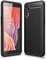 betterfon | Samsung Galaxy XCover 5 Hülle Carbon TPU Silikon Handy Tasche Hybrid Case Schutzhülle Panzer Cover Bumper für Samsung Galaxy XCover 5 SM-G525F Schwarz