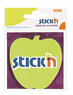 Nahrung 50 Blatt 70 X 70 Stıckn Herzform Neon Pink Notizzettel