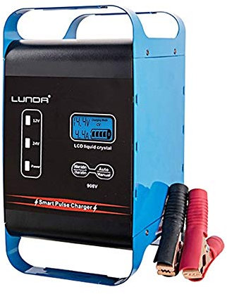 Chargeur De Batterie Intelligent 12V 40A 24V 20Amp entièrement Chargeur de batterie automatique mainteneur batterie, alimentation automatique de moto d'alimentation (Color : 1)