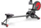 FITFIU Fitness RA-300 - Klappbares Rudergerät mit Luftwiderstand und gepolstertem Sitz, Cardio- und Cross-Training-Rudergerät, 12 Widerstandsstufen, max. Benutzergewicht 110kg