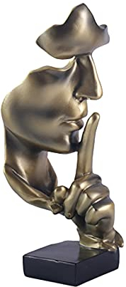 WMLBK Moderne Minimalistische Abstrakte Skulptur,Handwerk Dekoration Wohnzimmer Weinschrank Schlafzimmer Zimmer,Büro Zimmer Dekoration 28,5 * 11 * 10