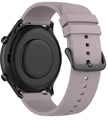 Tyogeephy Weich Silikon Uhrenarmband Kompatibel mit Amazfit GTR 3/ GTR 3 Pro/GTR 47mm/ GTR 2/ GTR 2e/ Stratos 3, Yamay SW022, Sport Armband Ersatz Armband für Damen Herren