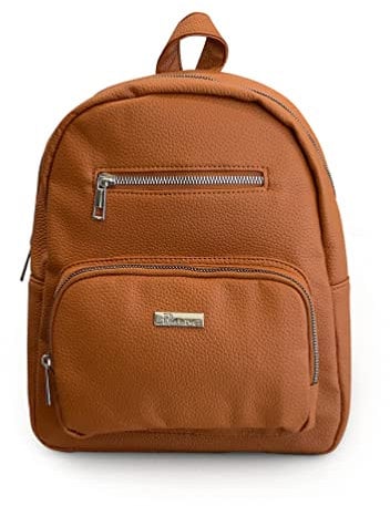 RockaDex Bliss Rucksacktasche – Diabetesbedarfstaschen, Organizer für Blutzuckerteststreifen, Medikamente, Glukosemessgerät, Stifte, Insulinspritzen, Nadeln, Lanzetten Isolierte Tasche (Zimt)