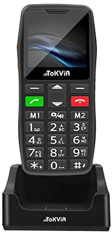 Ladestation für Senioren-Handy Tokvia, schnelles und sicheres Aufladen (T102)