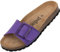 Palado Pantoletten Damen Malta EGS Matt – bequeme Sandalen Made in Spain - Hausschuhe mit dämpfendem Kork-Fußbett - modische Sommerschuhe Lila UK3,5 - EU36