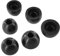TENNMAK Memory Foam Eartips Replacement for Skullcandy Rail ANC/Dime 3 / Dime 2 / Push Active/Push ANC Active/Grind Fuel in-Ear Wireless Earbuds Earpad Ear Tips