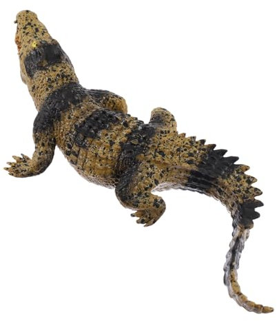 VICASKY Weiches Krokodil Modell Kinderspielzeug Pädagogisches Lernspielzeug Für Kognitive Entwicklung Und Rollenspiele Realistische Figur Miniatur Geschenk Für Jungen Und Mädchen