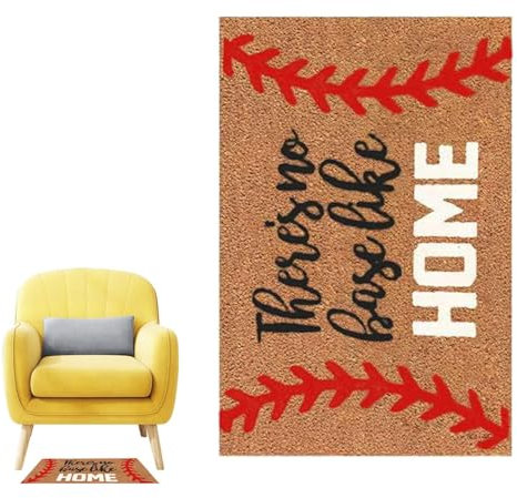 Funny welcome door mat, there is no place like home door mat, 15.7 x 23.6 inch Home Home Decor Rugs welcome mat there is no place like home doormat