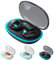 Bone Conduction Sleep Bluetooth Headset, Wireless Invisible Earbuds, Lightweight Headphones With Sleep Mode, Painless Earphone for Side Sleepers (Black)