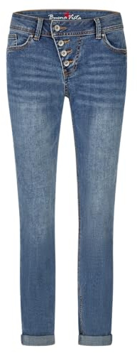 Buena Vista Jeans Malibu Stretch in Blau, Größe M