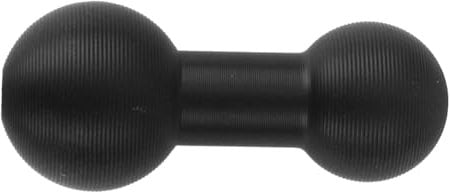 BOXOB 20mm to 17mm Ball Mount Arm, Black Aluminum Alloy Ball Adapter Extension Connector for Secure Attachment for Mounting Arm with 17mm Connections
