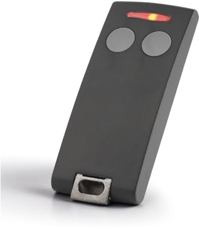 CARDIN TXQ504C2 Trasmettitore Precodificato 2 Canali 433 MHz Rolling Code 128 Bit – Radiocomando per Cancelli Automatici e Automazioni – Serie S504