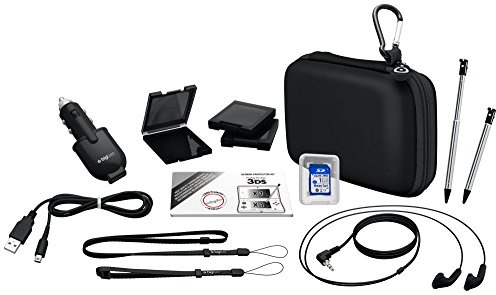 Bigben Interactive bb293104 Pack Natural Black, Zubehörset für Nintendo 3DS