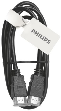 Philips, Standard Speed HDMI - HDMI Cable, 0.75 m