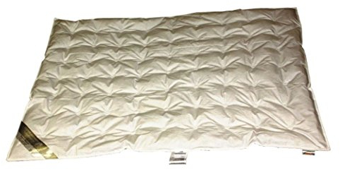 Betten Hofmann Baby Kinder Sommer Daunenbett Daunendecke Sommerdecke superleicht 100x135 cm, 100% Daunen, Naturprodukt, waschbar