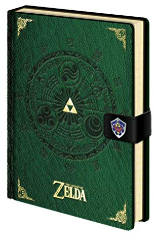 PYRAMID International Notizbuch The Legend Of Zelda, A5, Grün, Standard
