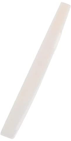 B Baosity Knochen Gitarre Brücke Sattel Stegeinlage für Folk Akustikgitarre, aus Knochen, Weiß - 72X3X7mm