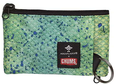 CHUMS Surf Shorts Nylon Wallet Green Dorado Unisex
