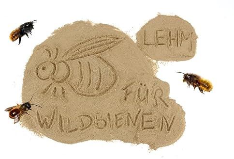 LEHMPULVER zum Schließen & Einkleben von Niströhren 100 gr.