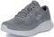 Skechers Damen 149990 Gry Sneaker, Grauer Netzbesatz, 38 EU