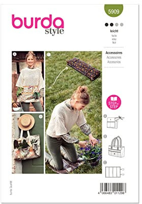 Burda Style Sewing Pattern B5909 Garden Accessories