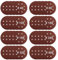 Kit de papel de lija MAXXT 180mm - 40 piezas - Discos de lijado profesionales para lijadoras de paneles de yeso - 8 agujeros - Redondos - con granos 40/80/120/150/180/240/320/400
