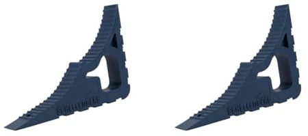 Schellenberg 66304 Fenster- und Tür-Stopper, Türkeil, langlebig und wetterbeständig (Packung mit 2)