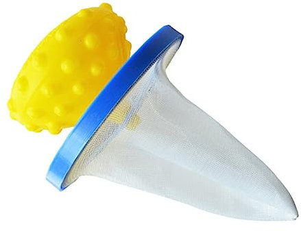 UKCOCO 1pc Mesh Pouch Laundry Cleaning Bag Automatic Hair Lint Remover Net for Washing Machine Random Color Fine Mesh Design to Catch Debris Protect Clothes