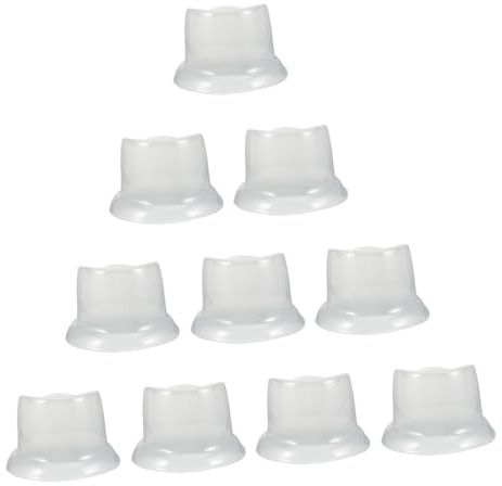 Milisten 10pcs Baseball Cap Holders Pvc Hat Shape Support Liners Universal Cap Stands Hat Storage