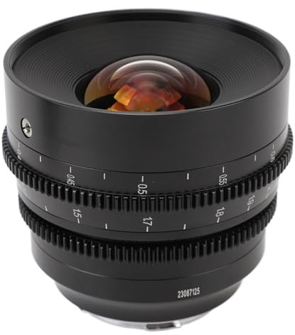 Obiettivo Cinematografico Ultra Grandangolare da 14 Mm T2.9 114° Obiettivo Cinematografico Full Frame con Messa a Fuoco Manuale Ad Ampia Apertura per Fotocamere L Mount SL SL1