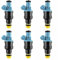 Einspritzdüsen, 6 Stück, für BMW 3 E30 E36 5 E34 8 E31 7 E32 E38Z1 0280150715 1734776