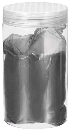 QUARKZMAN Pigmentpulver Dunkelgrau 200g Eisenoxid Oxidfarbe Farbpigmente Trockenfarbe für Beton Gips Knetbeton Farben Lacke Estrich Fliesen Zement Putz Gips Harz Fugenmörtel