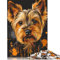 Jigsaw Puzzles for Adults 1000 Piece Yorkshire Terrier Dog Jigsaw Puzzles for Adults Cardboard Jigsaw Great Gifts for Christmas Size : 38x26cm