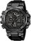 findtime Bunte Uhren Herren 5ATM Wasserdicht Digitaluhr mit Doppelzeit 12/24H Anzeig LED Datum Stoppuhr Große Herrenuhr Cooles Militär Design Schwarz