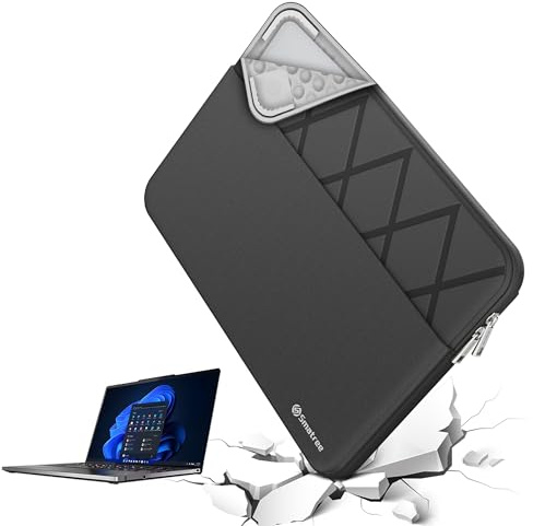 Smatree Laptop Sleeve for 14 inch Lenovo IdeaPad Flex 5i Chromebook Plus Gen 7, Case with Accessory Pocket, YKK Zipper, Patented Super-Corner Design (E461)