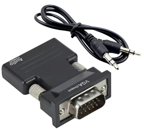 Vga Male To Female Adapter 1080P Full Hd Usb To Vga Video Display Converter