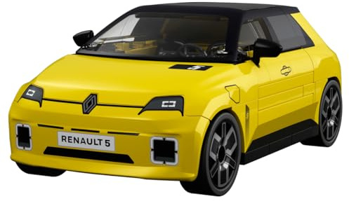 Renault 5 e-tech (Yellow), 115mm x 65mm x 45mm