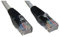 5m Crossover-Kabel mit schwarzen Stiefeln - Premium-Qualität / geschirmte (FTP) / RJ45 / network / Ethernet / cat5e / patch / Peer to Peer / console auf Konsole oder PC