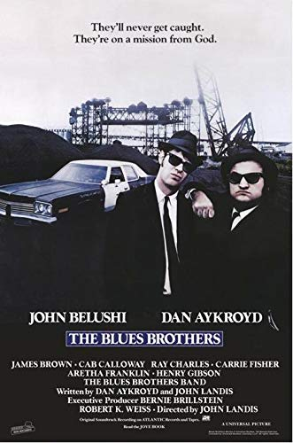 Close Up Blues Brothers Poster (61cm x 91,5cm) + Original tesa Powerstrips® (1 Pack/20 STK.)