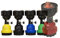 Campingman Multifunktionsgaskocher - Campingkocher Shisha Gasbrenner (Schwarz)