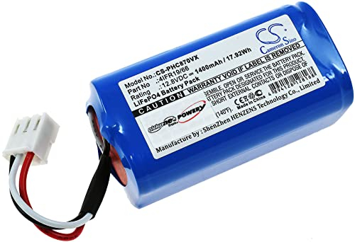 Akku für Saugroboter Philips Typ 4IFR19/66, 12,8V, Li-Fe