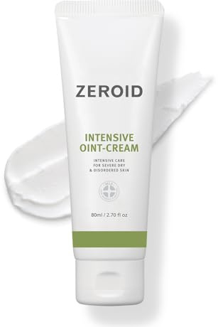 ZEROID Intensive Salben-Creme-Gesichtsfeuchtigkeitscreme für extrem trockene Haut. Gesichtscreme für empfindliche und unreine Haut. Intensive 80 ml