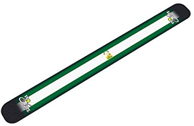 Protector Pala de Padel Pro | Bandera Andalucia Textura Rugosa | Autoadhesivo | Evita Golpes y Rayaduras, Tecnología de Absorción de Impactos | Pro Elite | 36,2cm x 5,3cm x 0,6cm