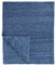 Marc O'Polo Kuara Plaid, 100% Baumwolle, Blue, 130 x 170 cm