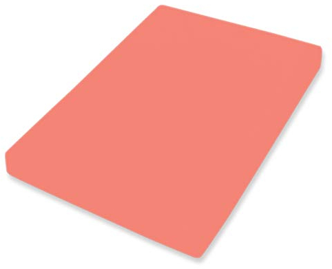 Bassetti Boxspring Spannbettlaken Uni Coralle X1/687 aus Baumwolle und Elasthan in der Farbe Coralle, Maße: 140cm x 200cm, 160cm x 220cm, 9302312
